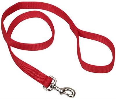 COASTAL 2-Ply Nylon Lead - Red